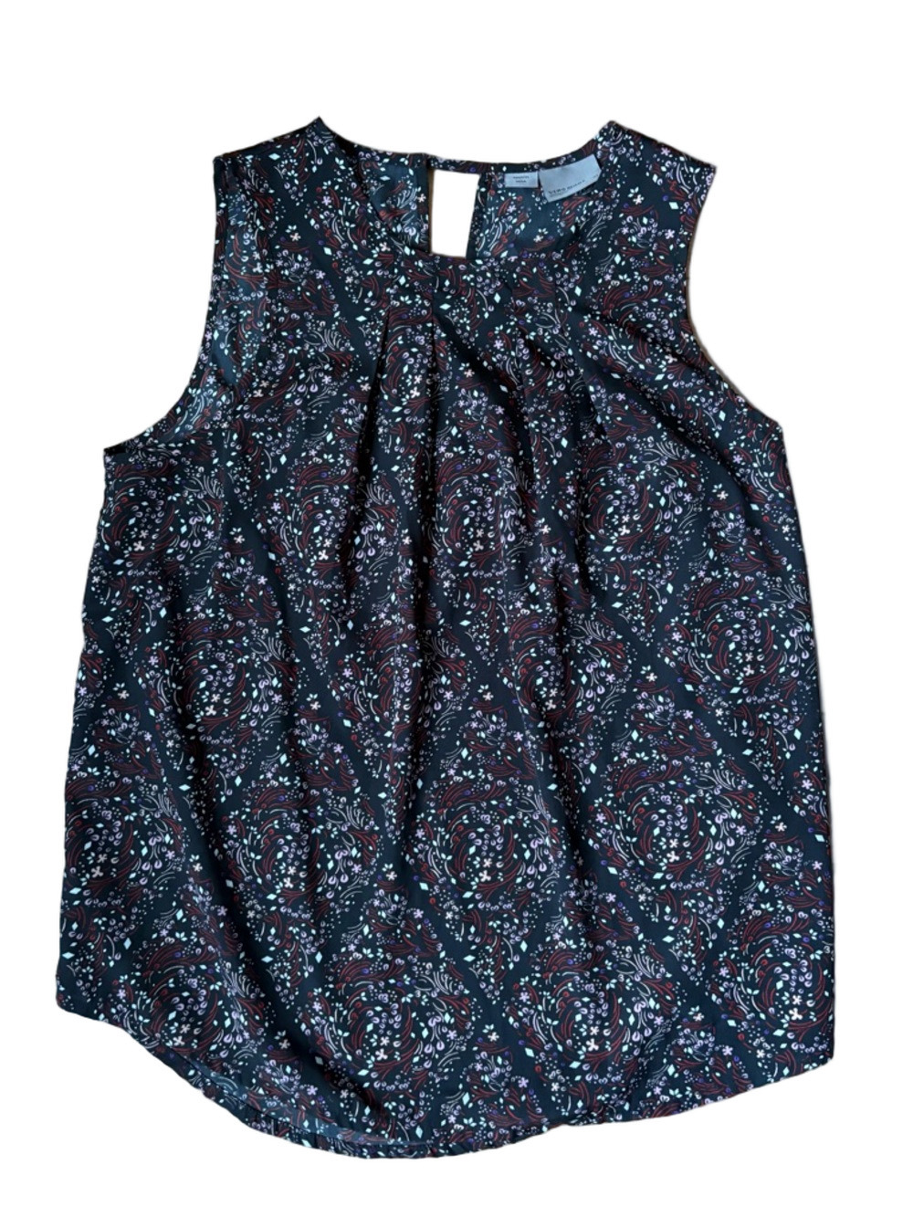 Vero Moda Black Paisley Print Sleeveless Tank Top